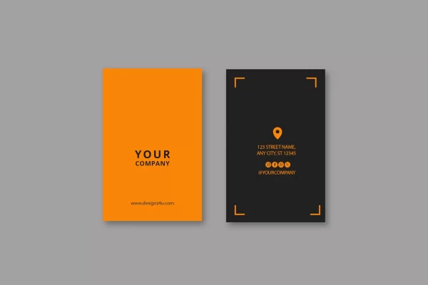 Business Cards 3.5" x 2" (Vertical)